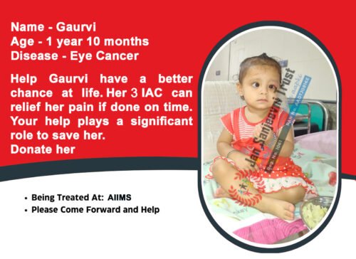 Donate to Support Gaurvi’s Urgent Cancer Treatment