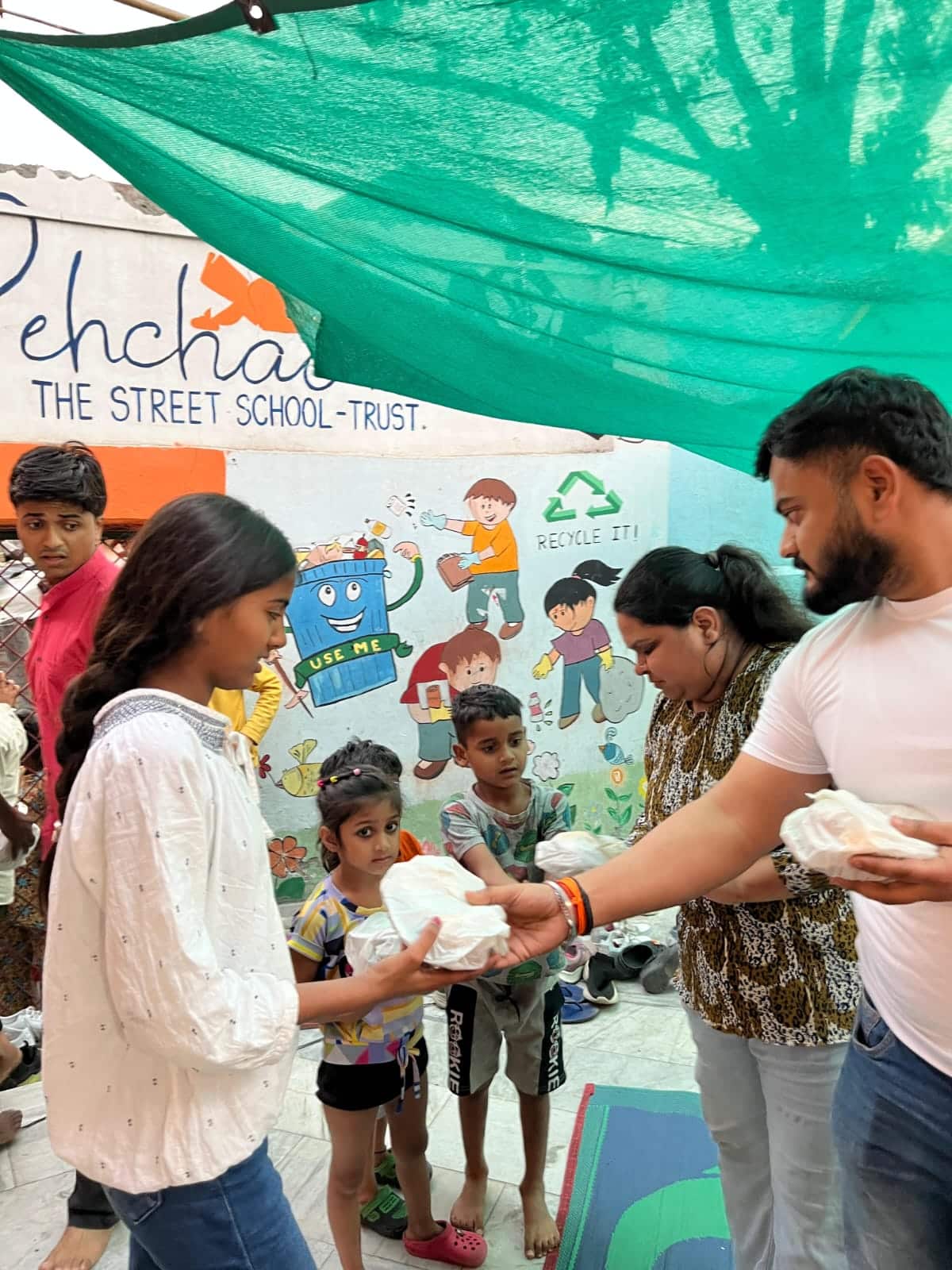 Jan Sanjeevni Trust Food Distribution