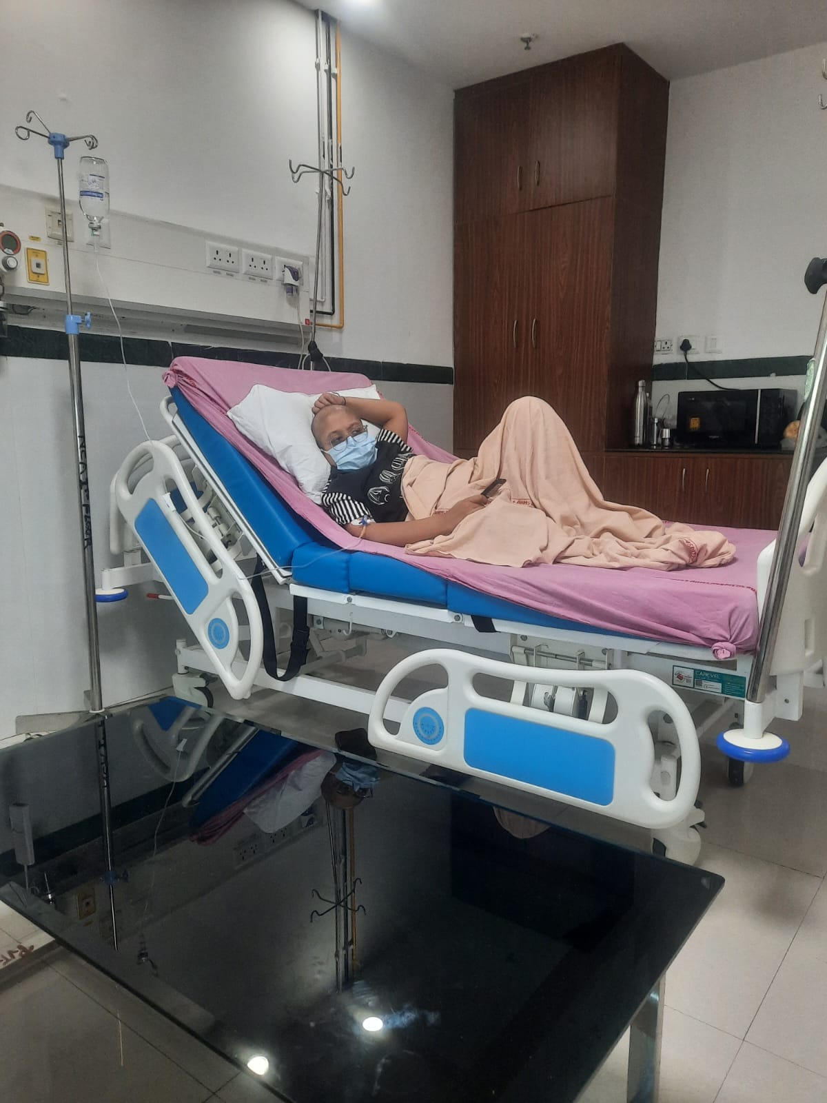 13-year-old Vansh Malik fighting Acute Lymphoblastic Leukemia at AIIMS Hospital, New Delhi