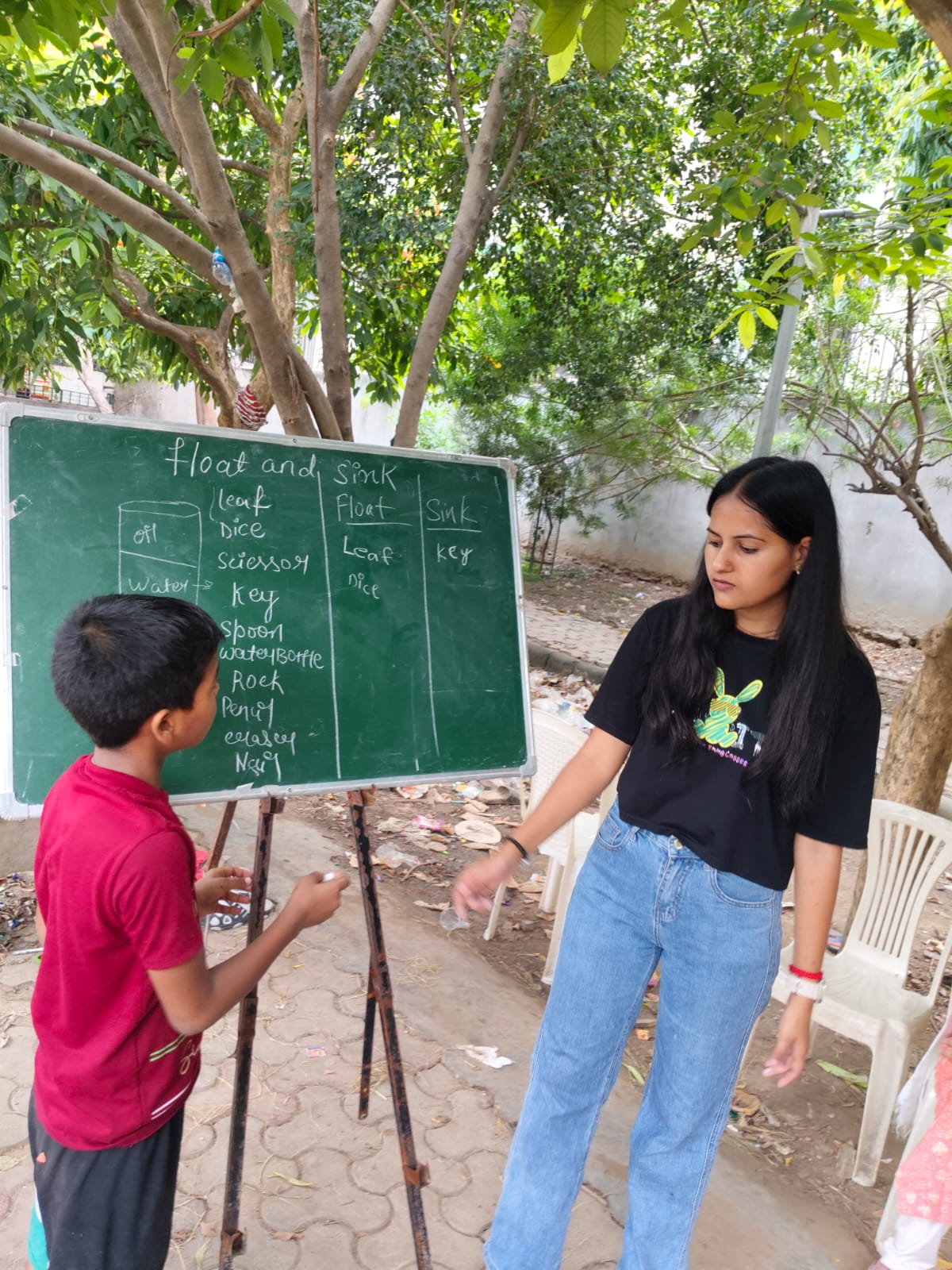 Sponsor for Education NGO in Delhi NCR – Children learning outdoors
