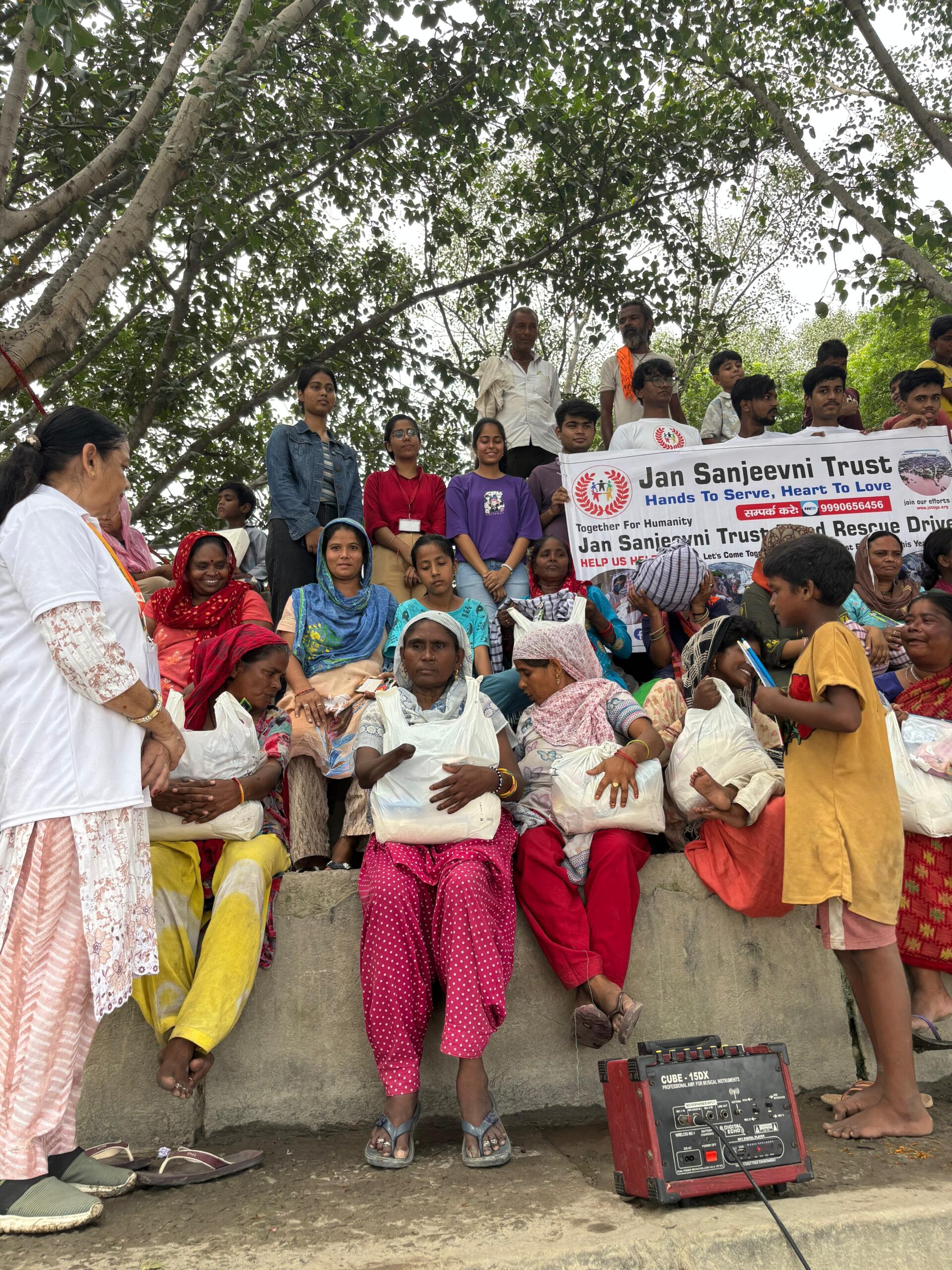 disaster relief support Delhi NGO