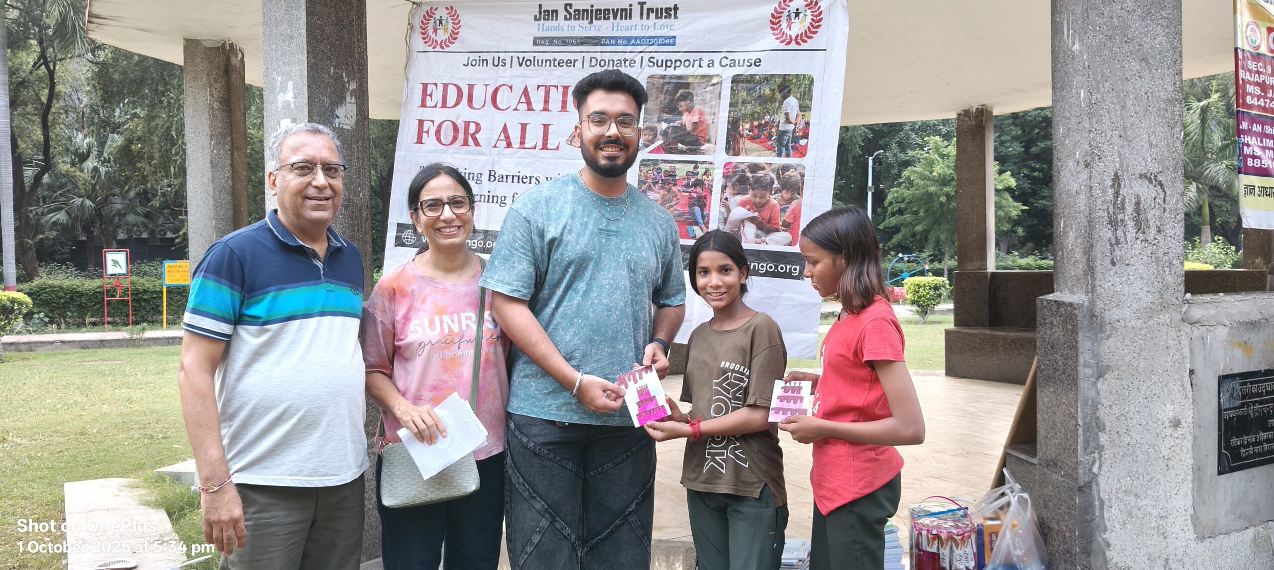 Birthday Celebration NGO Jan Sanjeevni Trust