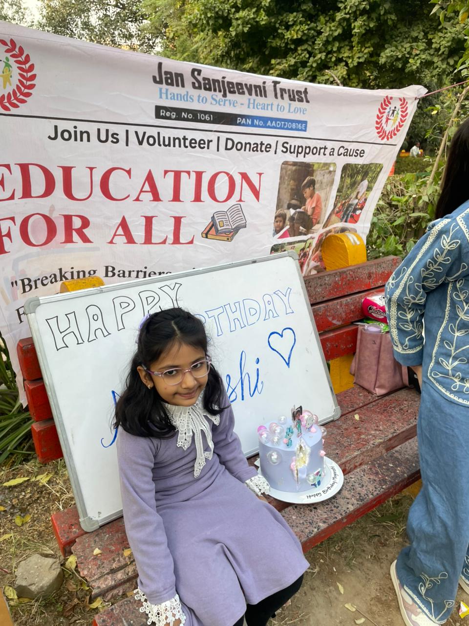 Birthday Celebration NGO Jan Sanjeevni Trust