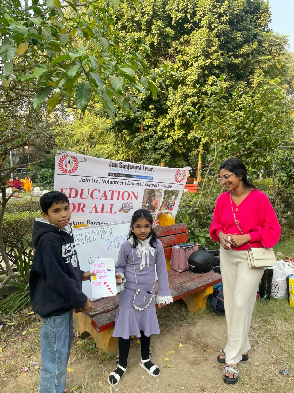 Birthday Celebration NGO Jan Sanjeevni Trust