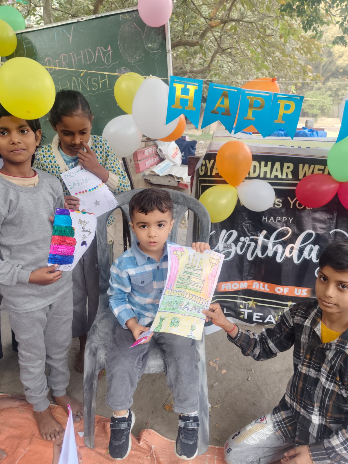 Birthday Celebration NGO Jan Sanjeevni Trust