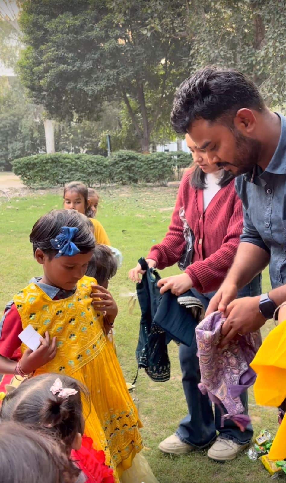 Clothes Distribution Drive