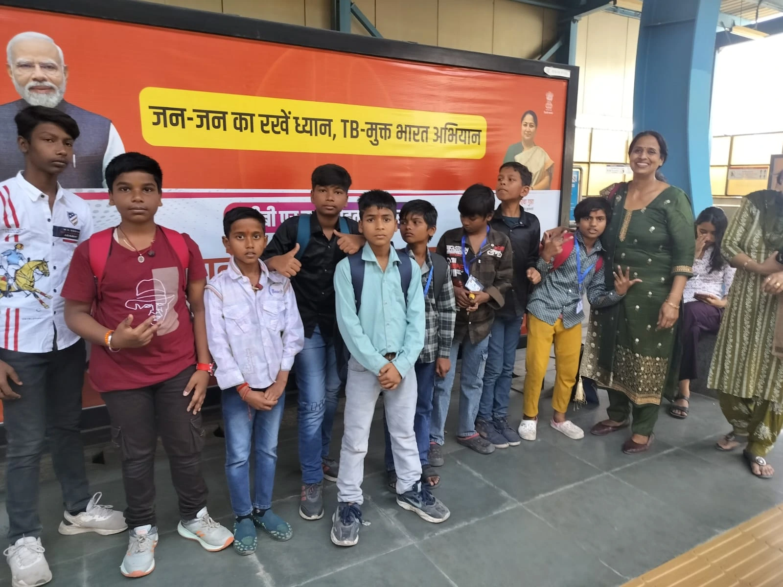 Bharat Mandapam Visit by Jan Sanjeevni Trust