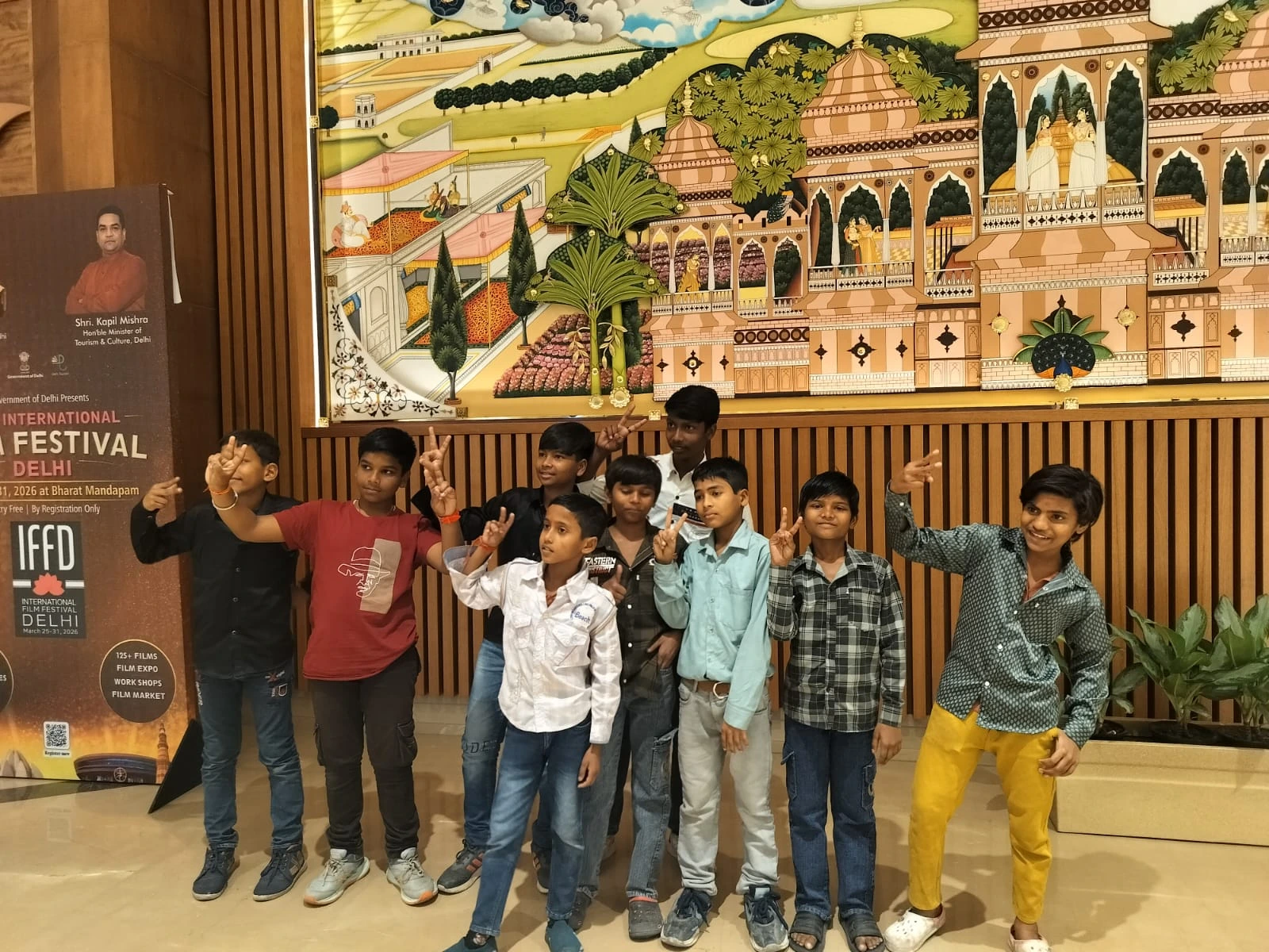 Bharat Mandapam Visit by Jan Sanjeevni Trust