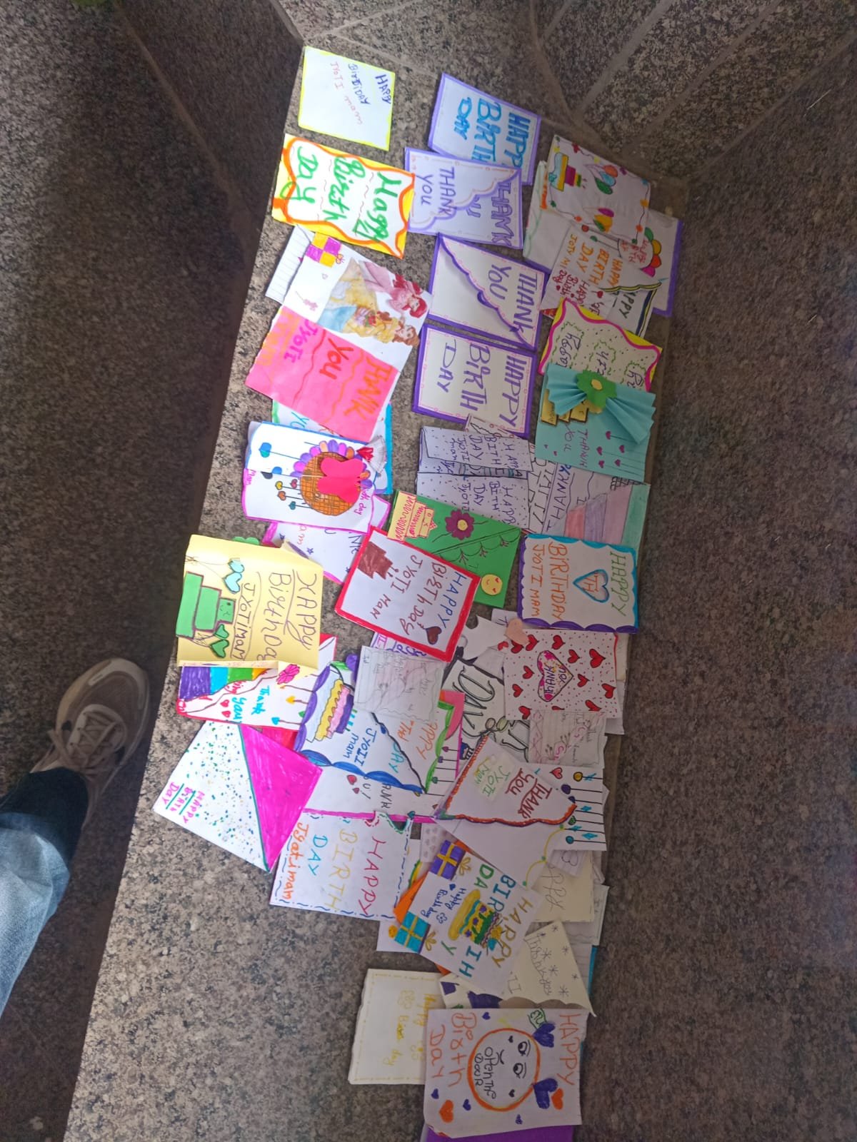 Birthday celebration with Ngo Kids