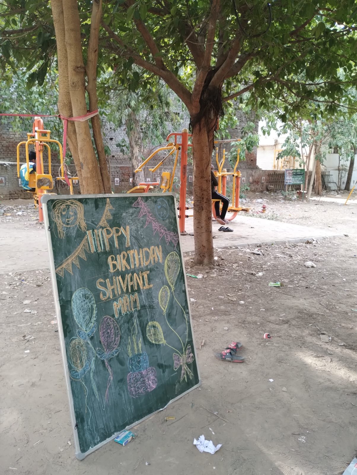 Birthday celebration with Ngo Kids